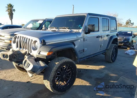 2020 Jeep Wrangler Unlimited Sport S 4X4 from USA, damaged, VIN 1C4HJXDN9LW220253